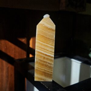 Orange Calcite Towers- small