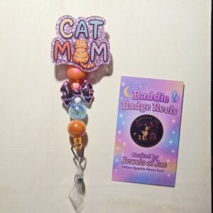 Cat Mom Badge Reel