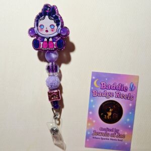 Purple SP Badge Reel