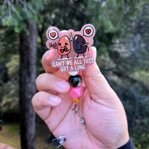 Get a Lung Badge Reel